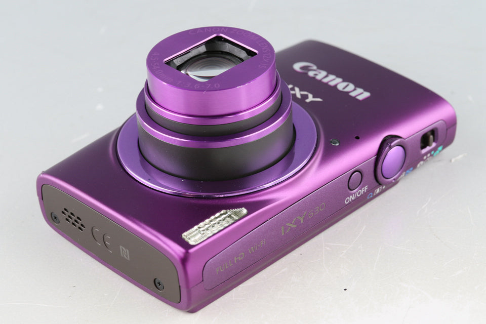 2023新発 Canon パープル- IXY 630 IXY パープル Canon IXY630 IXY PR 希少！！ カメラ